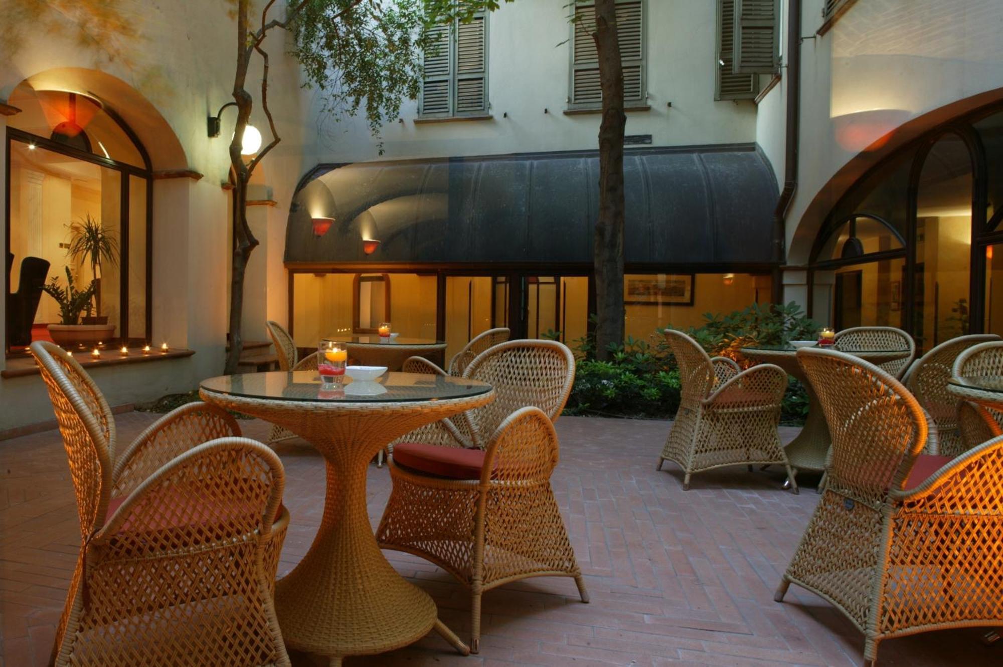 Hotel Sina Maria Luigia Parma Restaurace fotografie